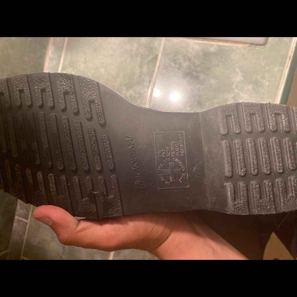 Dr. Martens 1406 Mono smooth leather boots - Picture 8 of 8